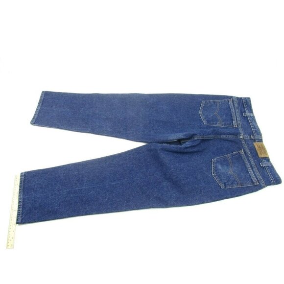 Vintage Men's Levi's 540 Jeans Tapered USA Leather Tab Size 38x30 Irregular - Picture 4 of 12